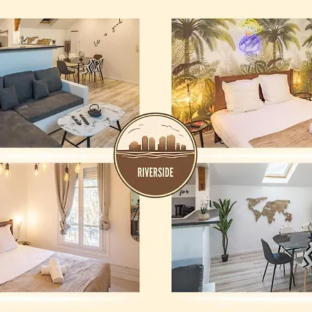 Riverside - Charme Et Confort Apartamento