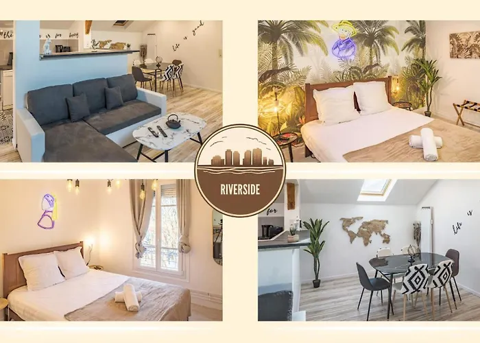 Riverside - Charme Et Confort Apartman